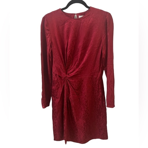 & Other Stories Dresses & Skirts - & Other Stories Red Snakeskin Mini Dress size 6